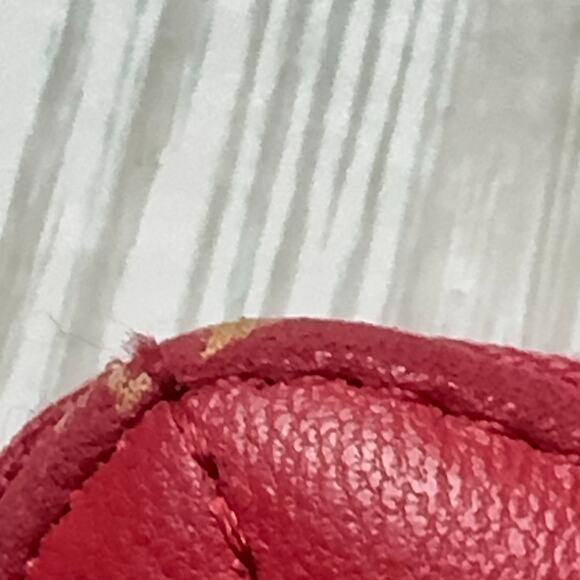 Mischka Madgley Red Zip Up Vegan Leather Wallet with Multiple Slots - Picture 2 of 15